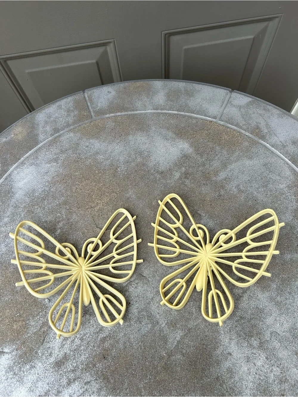 Vintage Home Interior Butterfly Wall Decor Set of 2